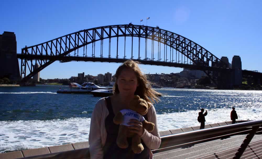 Ladywell Bear eclipses the outstanding beauty of Sydney Opera House
