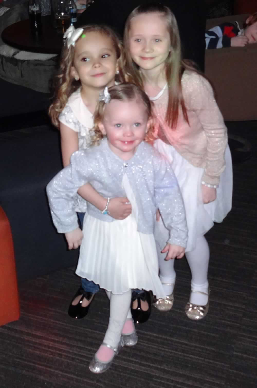 Another group of smiling children