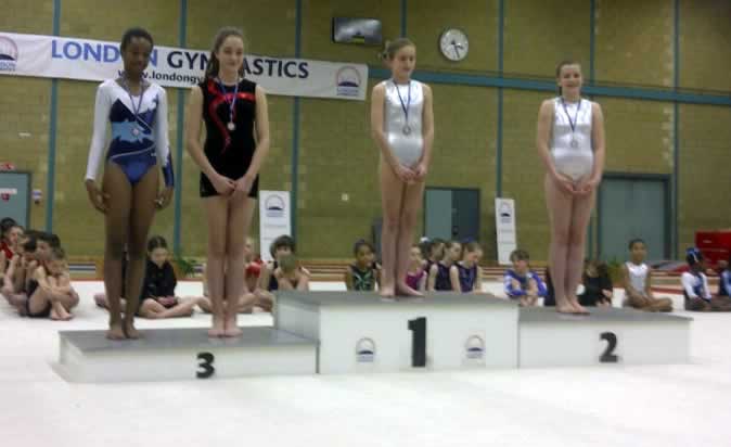 natasha and Alicja on the podium