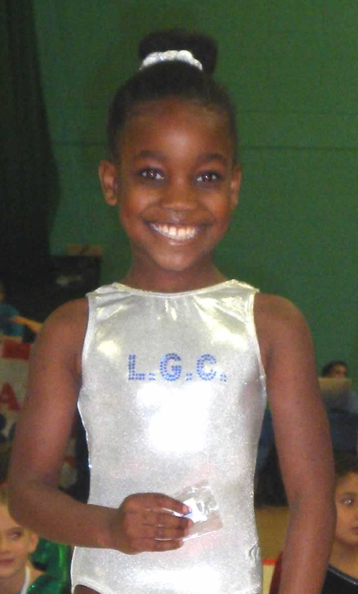 Adrianna with her Pin