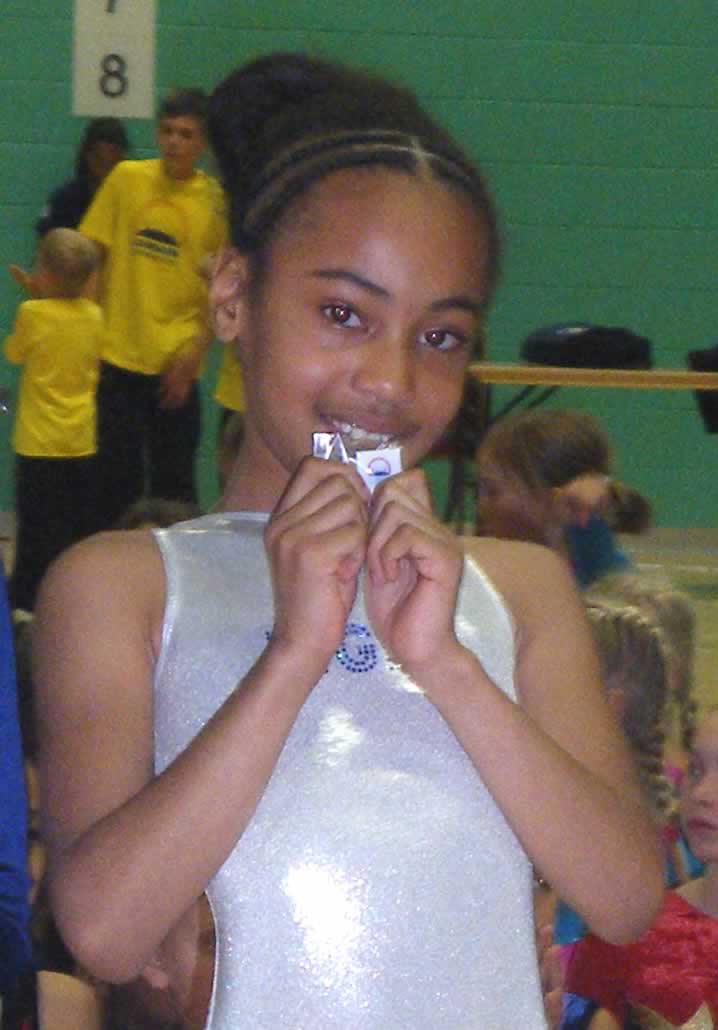 Niah with her Pin