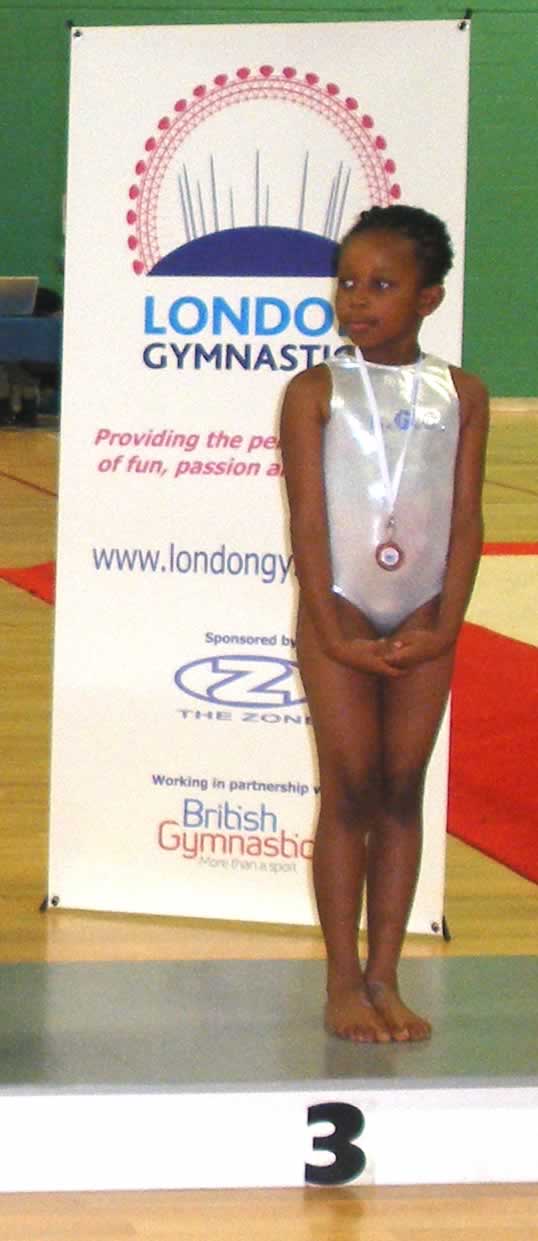 Sapphire on the podium