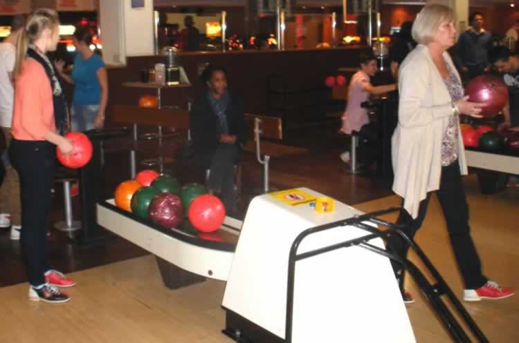 Jade and Pat doing battle