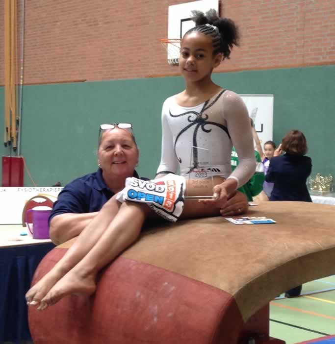 Ella and Coach Shirley