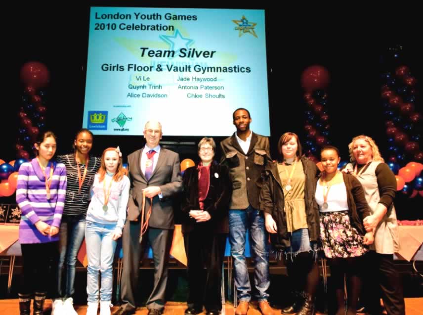 London Youth Games Team Silver Award
