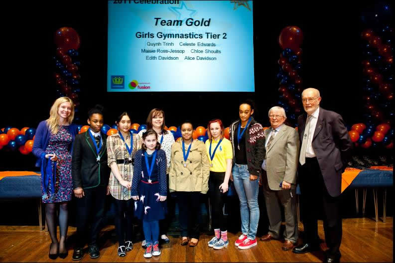 London Youth Games Team Gold Award Winners