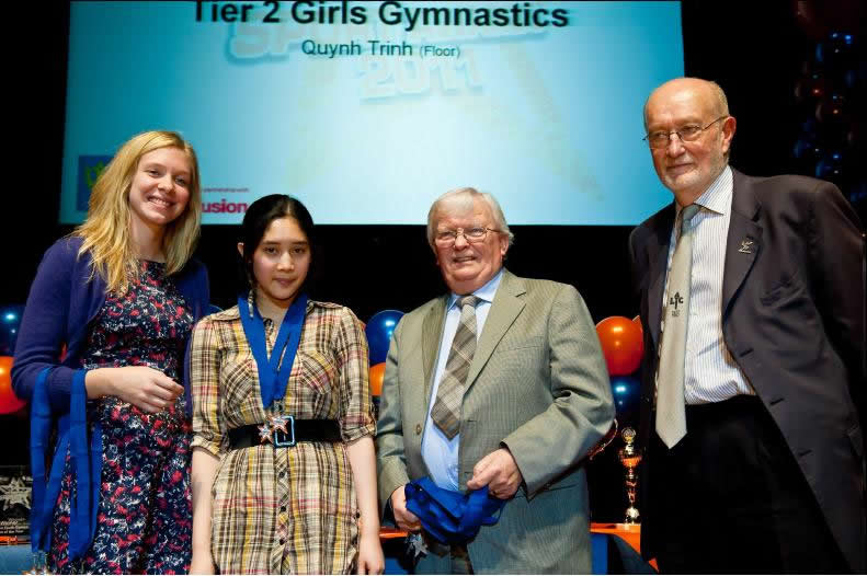 Quynh with her LYG Bronze Award