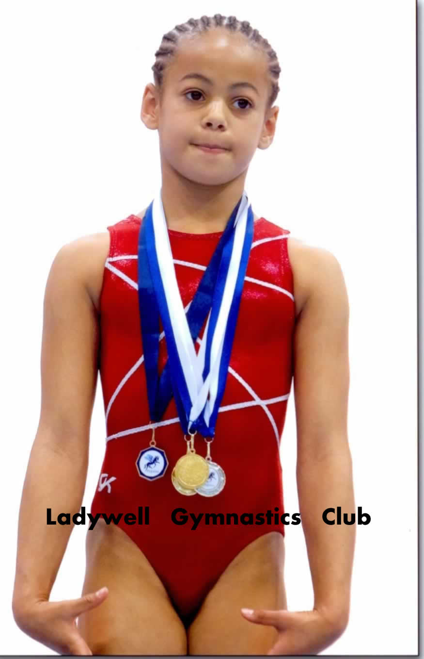 Ella on the podium