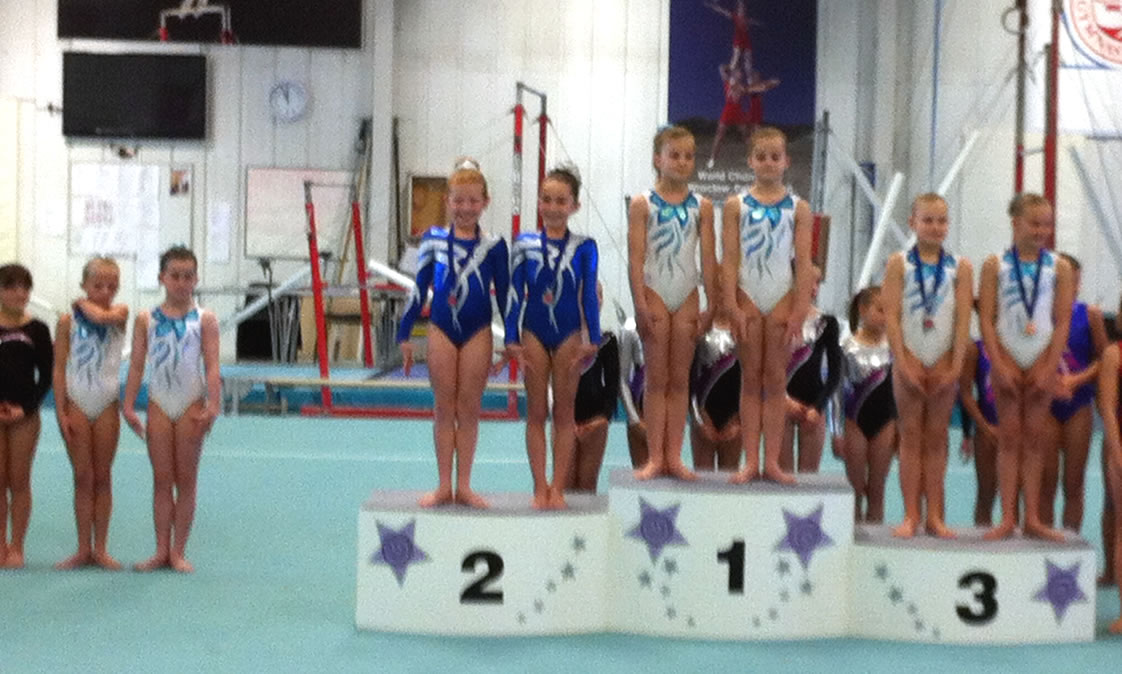 Lots of Ladywell Girls on and off the podium